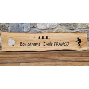 panneau en chêne avec peinture