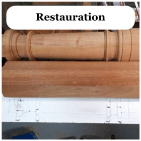 restauration réparation réalisées à Saint Martin Vésubie à l'Atelier du Mercantour